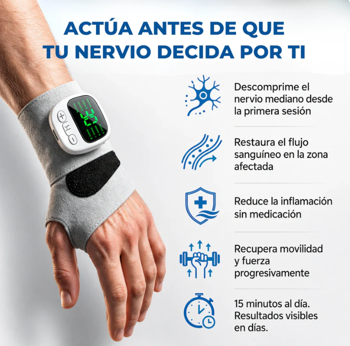 Muñequera de terapia térmica