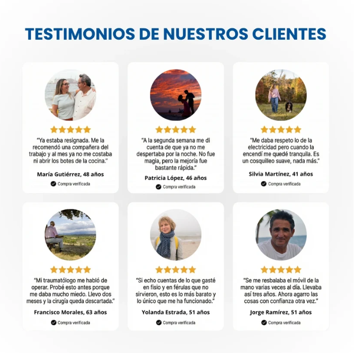Muñequera de terapia térmica